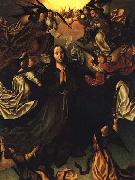 FERNANDES, Vasco Assumption of the Virgin  dfg oil on canvas
